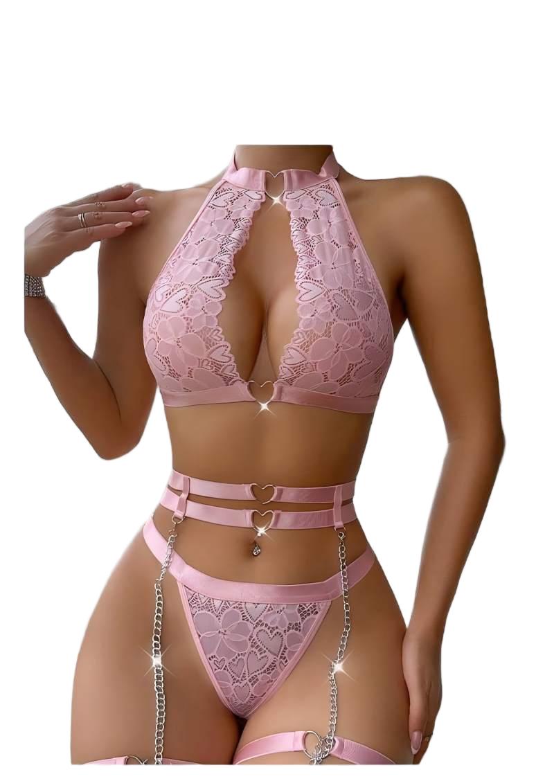 Sexy Lingerie Set Push Up Lace - đánh giá và giá Push Up Bra Padded