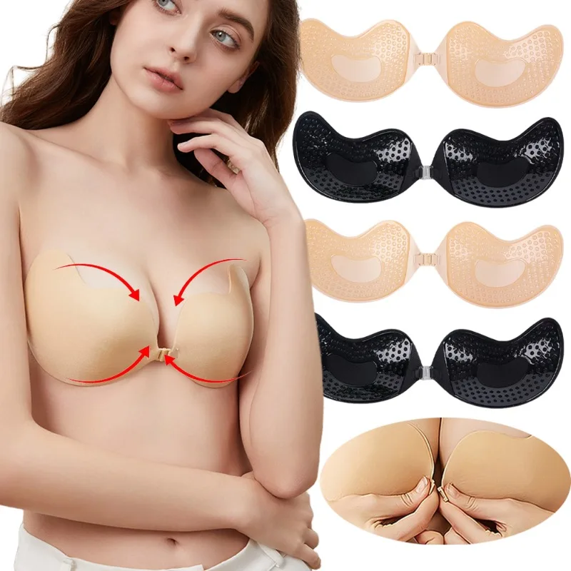 1/2Pc Invisible Push Up Bra Su - đánh giá và giá Strapless Bra Backless