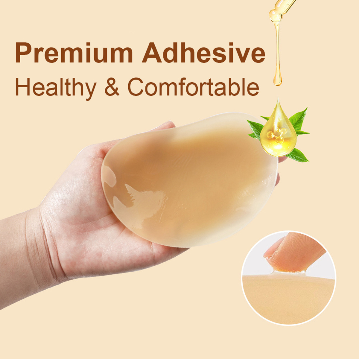 3Pairs Crescent Nipple Cover S - đánh giá và giá Push Up Bra Padded