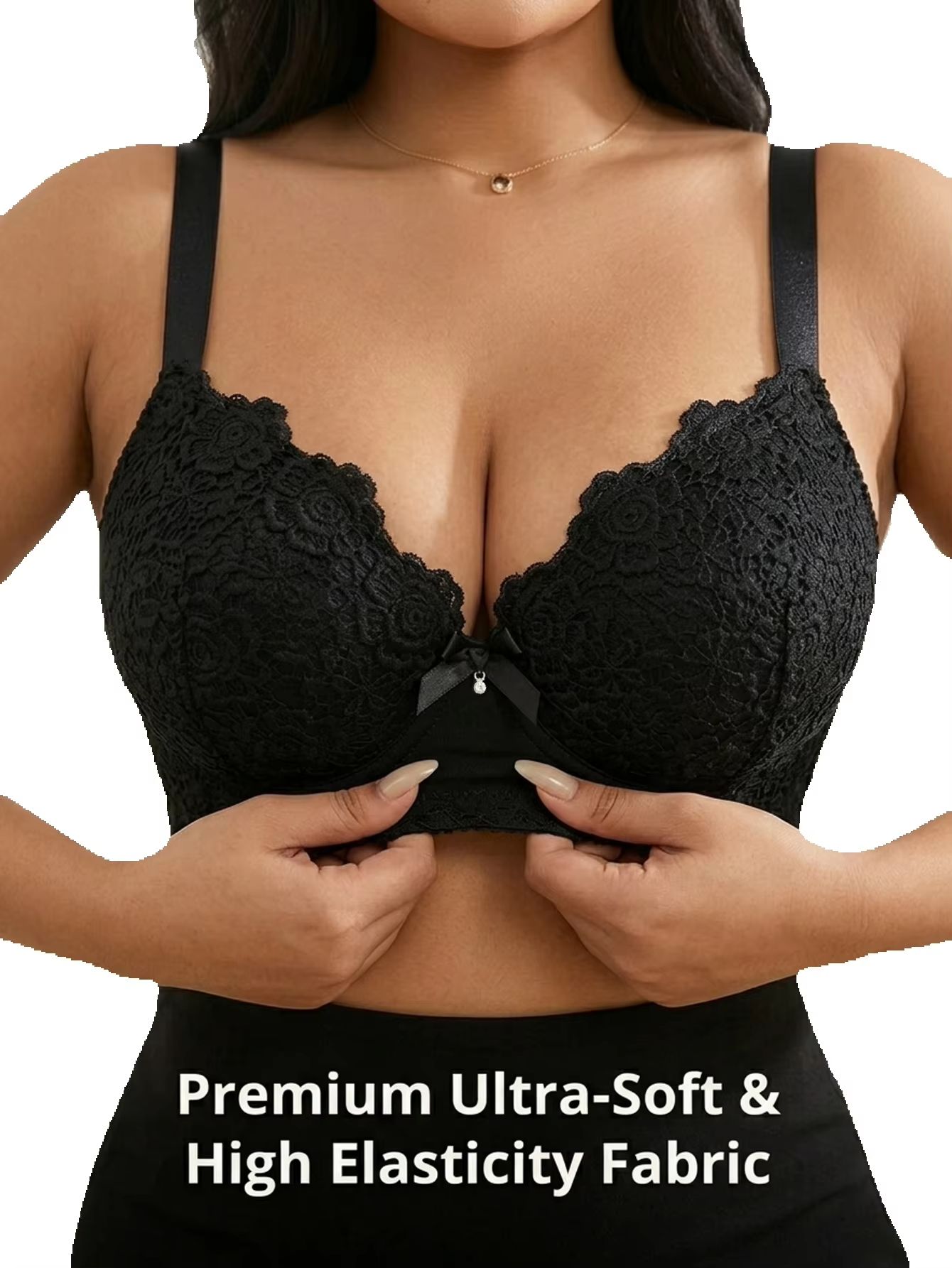 Women Plus Size Floral Push Up - đánh giá và giá Push Up Bra Padded