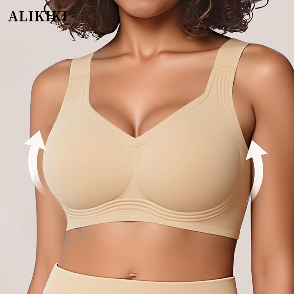 Seamless Push Up Jelly Bra Wir - đánh giá và giá Bralette Wireless Soft