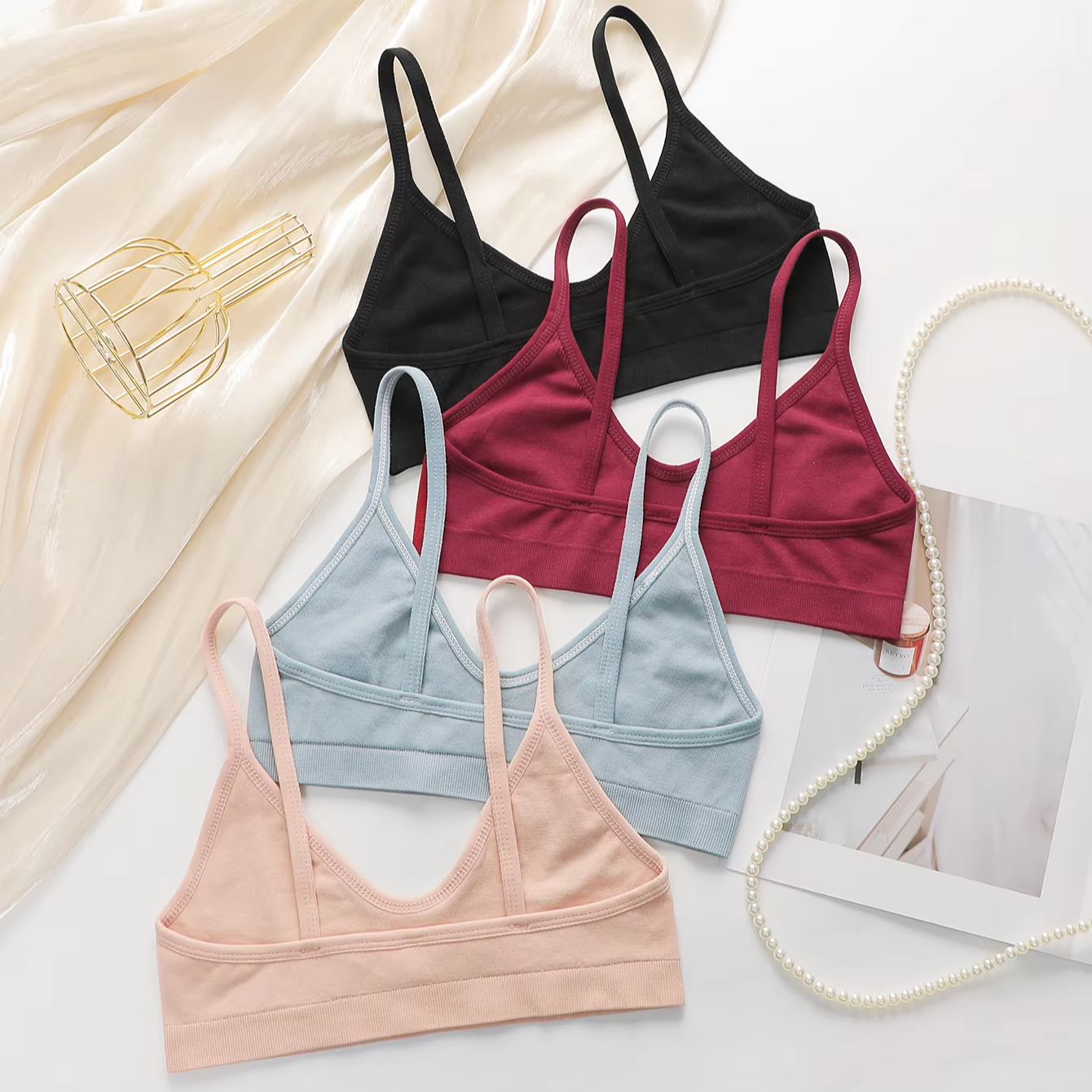 Women Seamless Wireless Bra So - đánh giá và giá Bralette Wireless Soft