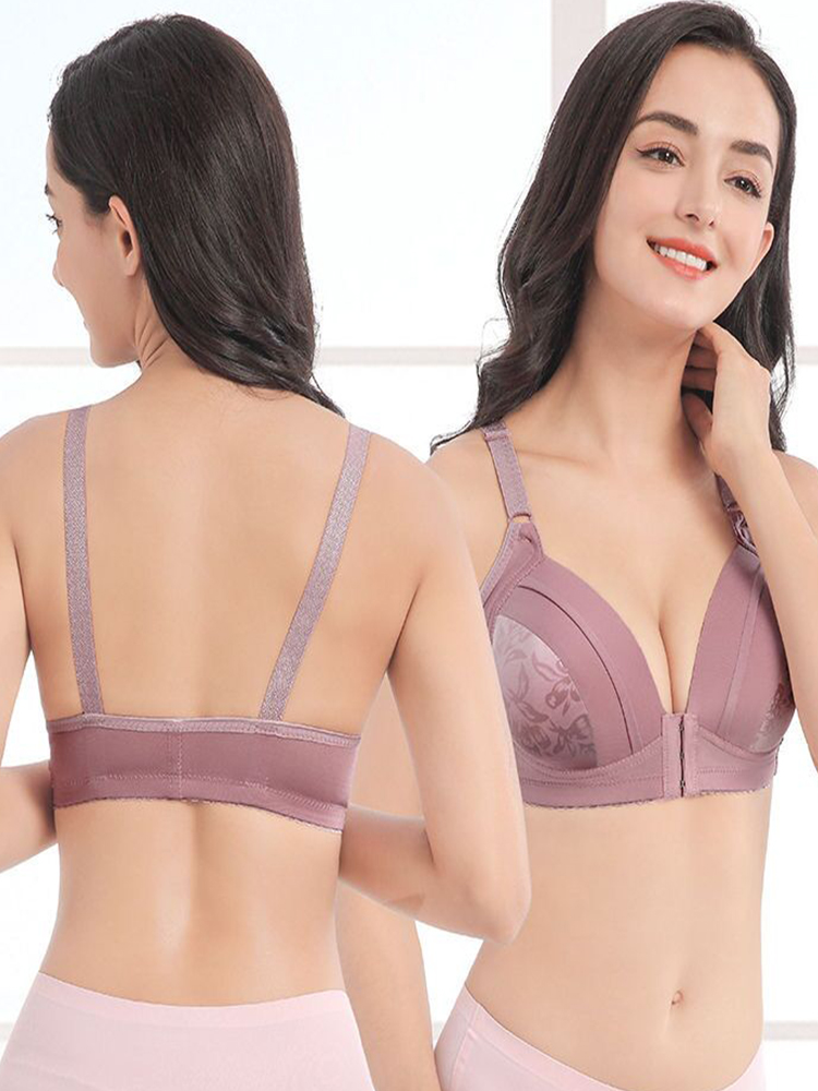 Push Up Bra Front Closure Wome - đánh giá và giá Bralette Wireless Soft
