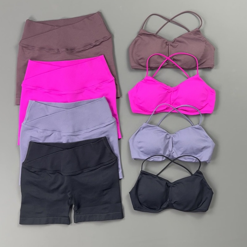 2 Pieces Sports Set Women Thin - đánh giá và giá Sports Bra High Impact